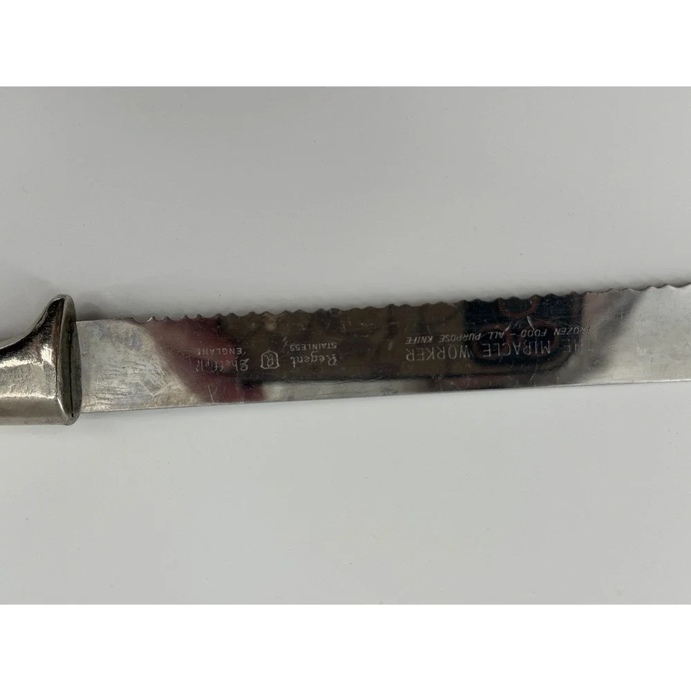 The Miracle Worker All Purpose Kitchen Knife Regent Sheffield England Stainless